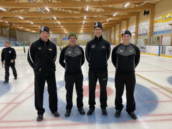 Kangasniemen curling-turnaus 2022 (voittajajoukkue :-))