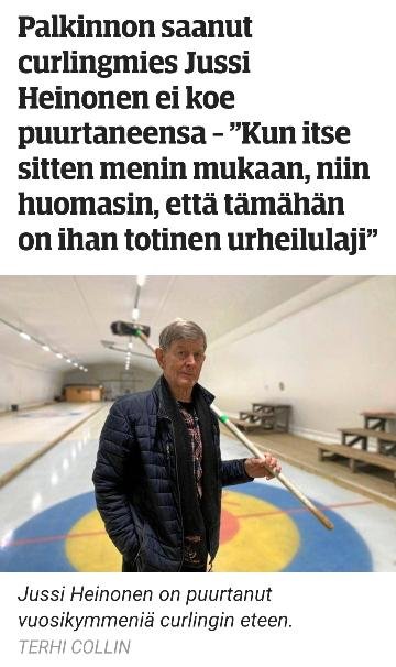Aamupostin juttu Heinosesta